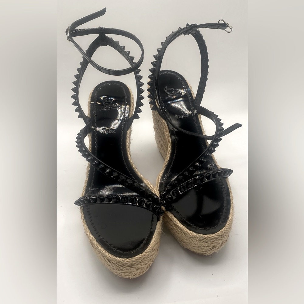 Christian Louboutin Mafaldina Zappa Wedge Espadrille Sanda